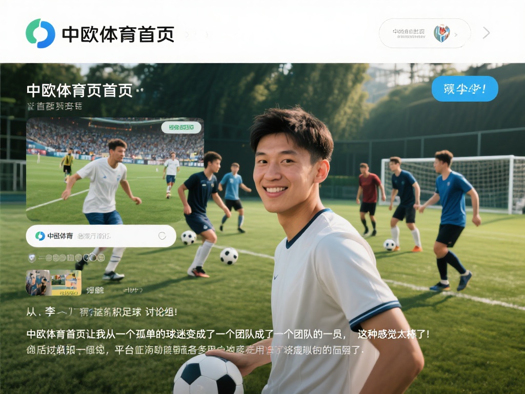 中欧体育首页:打造体育爱好者的互动平台 (中欧体育首页:构建体育爱好者互动交流的理想平台) 以小李为例,他是一名普通的足球爱好者,平时很难找到