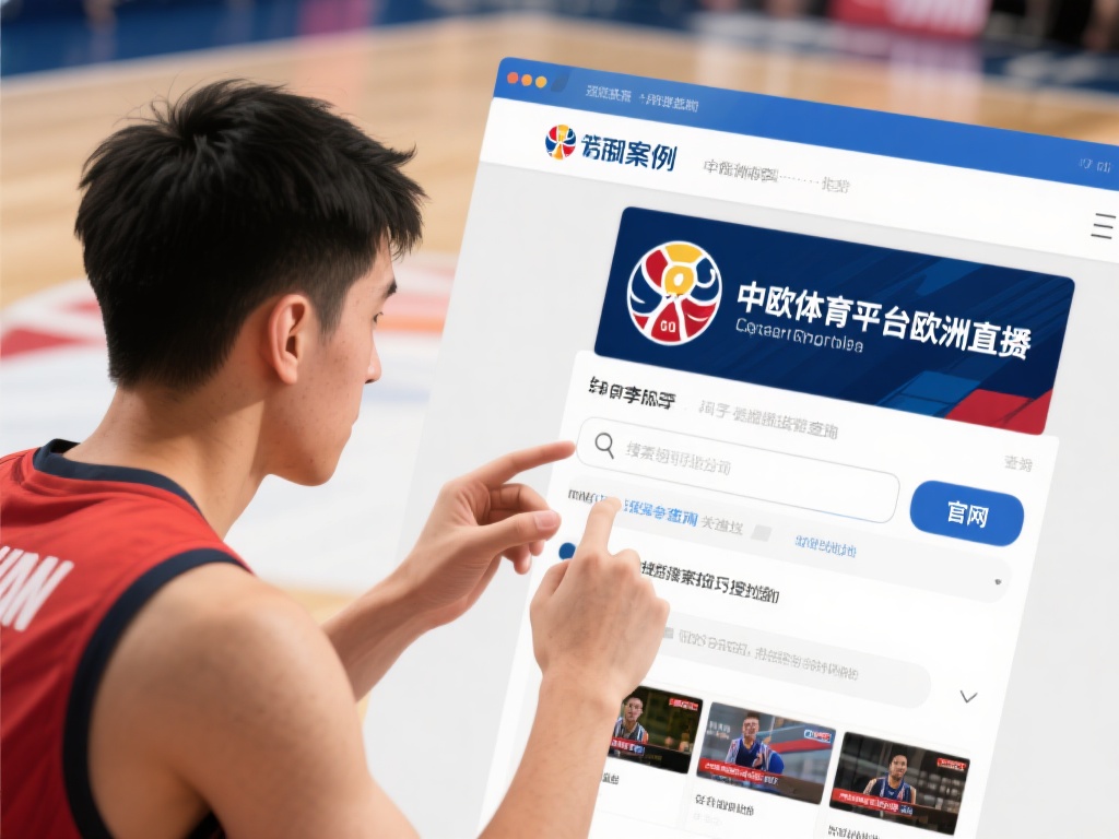 举个案例，小李是一名篮球迷，近期想通过中欧体育平台